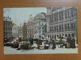 Bruxelles: Marché Aux Fleurs -> Beschreven 1908 - Markten