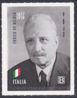 Enrico De Nicola (1877-1959) - 2019 - 2011-20: Mint/hinged