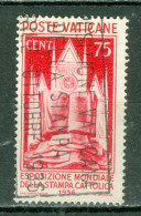 Vatican  Yvert 76  Ou Sassone 51  Ob  TB  - Usados