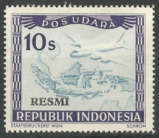 INDONESIE  / POSTE AERIENNE OFFICIELLE N° SCOTT 5 NEUF Sans Gomme - Indonesië
