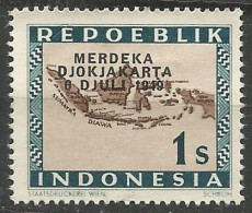 INDONESIE  N° SCOTT 70 NEUF Sans Gomme - Indonesia