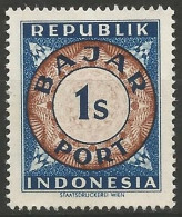 INDONESIE / TAXE N° SCOTT 14 NEUF Sans Gomme - Indonesia