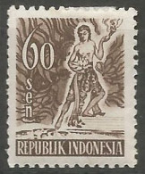 INDONESIE N° 58 NEUF Avec Charnière - Indonesia