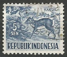 INDONESIE N° 119 OBLITERE - Indonesia
