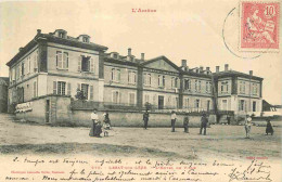 09 - Lezat Sur Lèze - Hotel De Ville - Animée - Précurseur - CPA - Oblitération Ronde De 1904 - Voir Scans Recto-Verso - Lezat Sur Leze