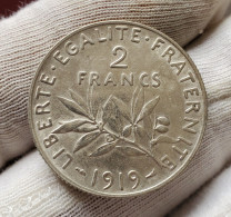 2 Francs Semeuse Argent 1919 - 2 Francs