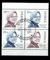 Sweden 2003 - Anna Lindh, Swedish Social Democratic Politician - Used - Usati