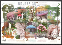 The Netherlands 2018 Países Bajos / Mushrooms MNH Fungi Champignons Setas Pilze / Cu22128  27-22 - Pilze