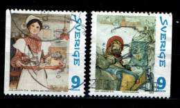 Sweden 2003 - Noël, Weihnachten, Christmas - Carl Olof Larsson, Swedish Painter - Used - Used Stamps