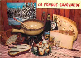 Recettes De Cuisine - Fondue Savoyarde - Gastronomie - CPM - Carte Neuve - Voir Scans Recto-Verso - Ricette Di Cucina