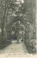 75 - Paris - Musée De Cluny - Allée Du Jardin De L'Hôtel De Cluny Et Portail De La Vierge - CPA - Etat Carte Provenant D - Musées