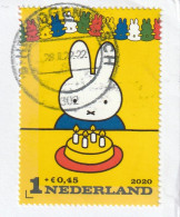 Nederland 2020, Gestempeld USED, Children Stamp, Nijntje, Dick Bruna - Usados