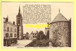 91 ESSONNE / DOURDAN / L'EGLISE SAINT-GERMAIN ET TEXTE EXPLICATIF - Dourdan