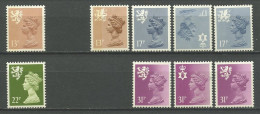 Gd Bret. 1984 N° 1151 1153 1154/1157 1160/1162 ** Neufs  MNH Superbes C 23.80 € Régionales Ecosse Irlande Pays De Galles - Unused Stamps
