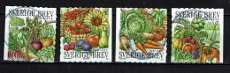 Sweden 2003 - Fruits And Vegetables, Fruits Et Légumes  - Used - Usados