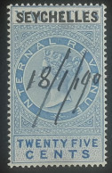 Internal Revenue 1898 - Seychelles (...-1976)