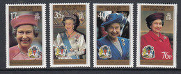 British Antarctic Territory (BAT) 1996 70th Birthday Of Queen Elizabeth 4v ** Mnh (59511A) - Unused Stamps