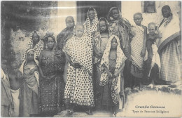 AFRIQUE. GRANDE COMORE.   TYPES DE FEMMES INDIGENES - Comorre