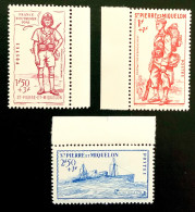 1941 SAINT PIERRE ET MIQUELON DÉFENSE DE L’EMPIRE - NEUF** - Unused Stamps