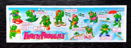 Bpz Papier Frosty Frogies (grenouilles Ranopla) GB UK 93 - Aufstellfiguren