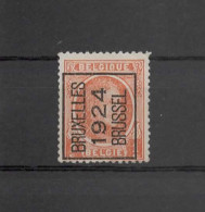 N 92A  Bruxelles 1924 Brussel - Typografisch 1922-31 (Houyoux)