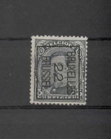N 63B  Bruxelles 22 Brussel - Typografisch 1922-26 (Albert I)