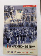 CP - Athlétisme Marathon De Reims 1998 - Athlétisme