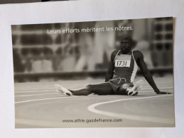 CP - Athlétisme Gaz De France Ladji Doucouré - Athlétisme