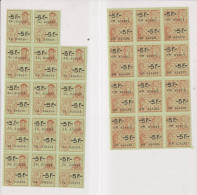 Lot 26 Timbres Fiscaux à 5fr Neufs - Sellos