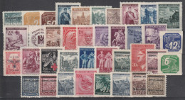 Böhmen Und Mähren: Posten Mit Div. Versch. Werten,  **/MNH - Lots & Kiloware (max. 999 Stück)