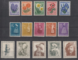 Niederlande: Posten Mit 3  Kompletten Sätzen,  **/MNH - Lots & Kiloware (mixtures) - Max. 999 Stamps