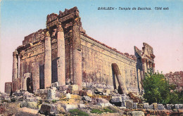 CPA Baalbeck-Temple De Bacchus     L2847 - Libano