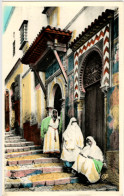 Algeria:  Postcard: Melilla, Arab Street, Three Women - PC37 - Scènes & Types