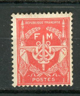 FRANCE -  FM  ROUGE   - N° Yvert   12** - Militärische Franchisemarken