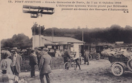 PORT AVIATION GRANDE QUINZAINE DE PARIS DU 7 AU 21 OCTOBRE 1909 - L'AEROPLANE SYSTEME VOISIN PILOTE PAR  ROUGIER  ETC... - Reuniones