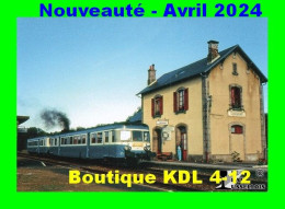 RU 2160 - Autorail X 2883 En Gare - CRESSAT - Creuse - SNCF - Bahnhöfe Ohne Züge