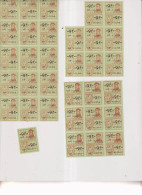 Lot 33 Timbres Fiscaux à 9fr Neufs - Francobolli