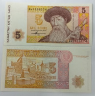 Kazakhstan 5 Tenge 1993 P-9 UNC - Kazakhstán