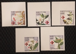 Vietnam Viet Nam MNH Imperf Stamps 1993 : Medical Herbs / Plant / Flower / Flora - Scott#2429-2433 (Ms660) - Viêt-Nam