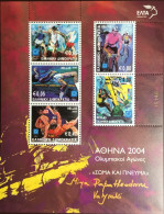 Greece 2003 Olympic Games Body & Mind Sheetlet MNH - Ungebraucht