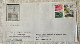 Italia 1998 EURO Moneta Unica Usato Usati Repubblica Italiana Frammento - 1991-00: Poststempel