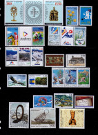 Andorre Francaise -  Art - Sports - Evenements - Neufs** - MNH - Ungebraucht