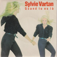 SYLVIE VARTAN  -  QUAND TU ES LA  -  SILVER MAC  -  1990  - - Otros - Canción Francesa