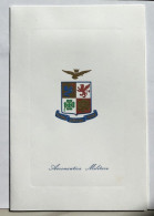 Carte De Voeux - Armée Air Ambassade ITALIE Aeronautica Militare - EMAA Commandant Jeanne Buron Ernée - Documentos