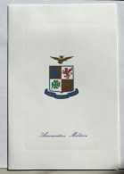 Carte De Voeux - Armée Air Ambassade ITALIE Aeronautica Militare - EMAA Commandant Jeanne Buron Ernée - Documenti