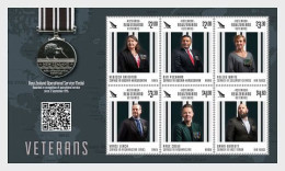 New Zealand / Nieuw-Zeeland - Postfris / MNH - Sheet Veterans 2024 - Ungebraucht