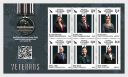 New Zealand / Nieuw-Zeeland - Postfris / MNH - Sheet Veterans 2024 - Unused Stamps