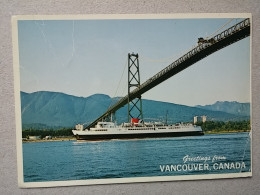 Kov 572-2- VANCOUVER, CANADA, SHIP, NAVIRE - Vancouver