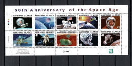 Marshall Islands 2007 Space, 50th Anniversary Of The Space Age Sheetlet MNH - Oceanía