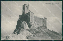 San Marino PIEGA ABRASA Cartolina MQ5517 - San Marino